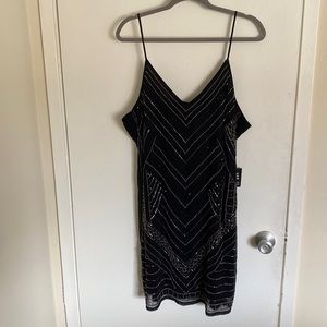 Beaded Shift Dress NWT